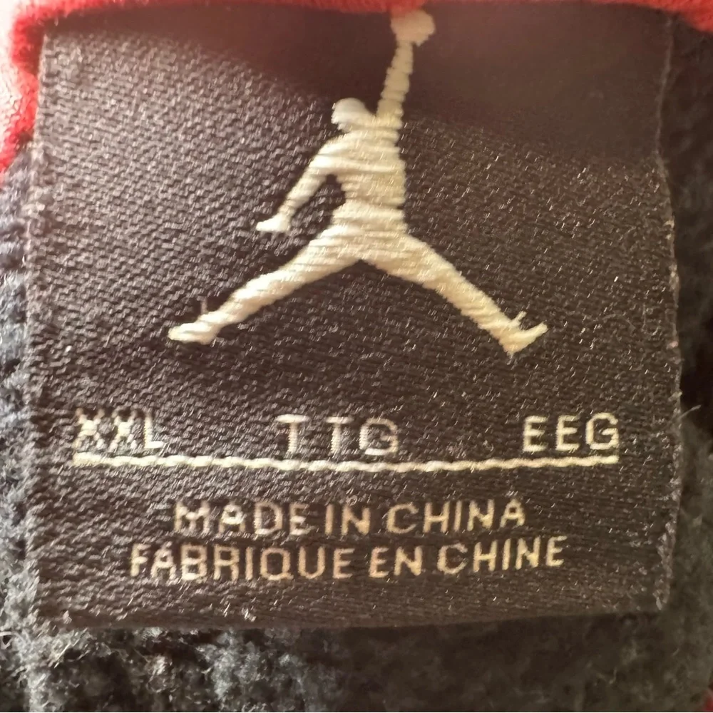 Jordan Jumpman Bred Hoodie Men’s XXL Black‎ Red